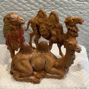 Fontanini Brown Camel Nativity Figurine Set